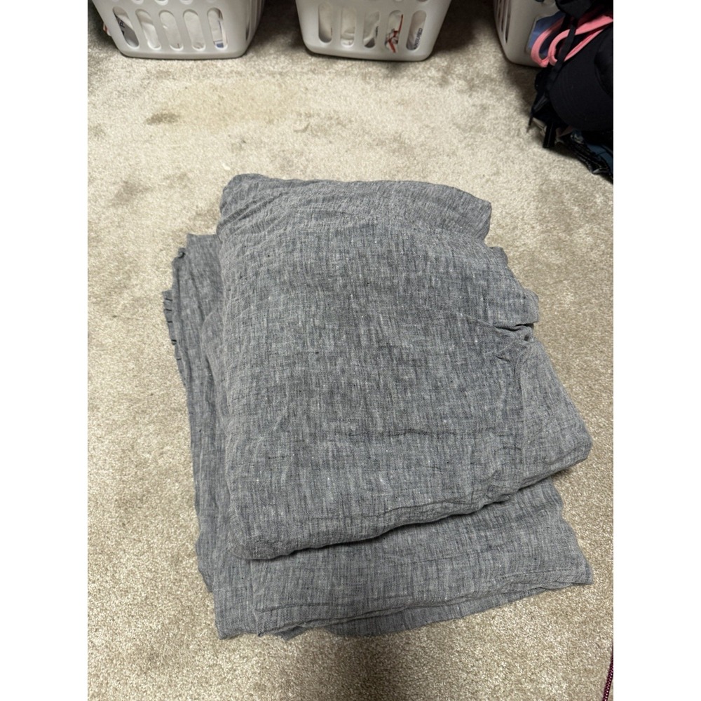 West elm Linen Sheet set Full